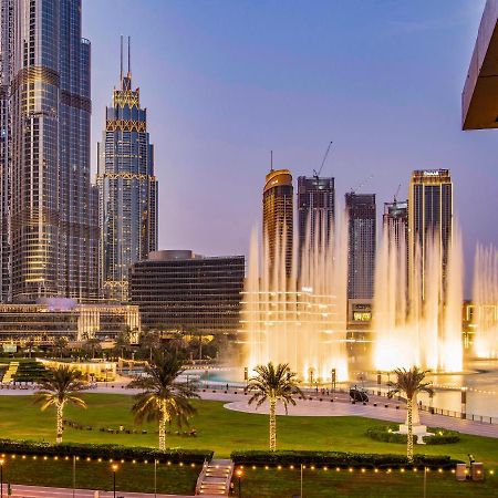 דובאי First Class 2Br With Full Burj Khalifa And Fountain View מראה חיצוני תמונה