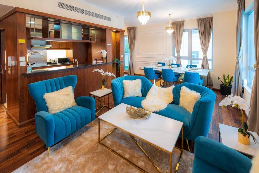 דובאי First Class 2Br With Full Burj Khalifa And Fountain View מראה חיצוני תמונה