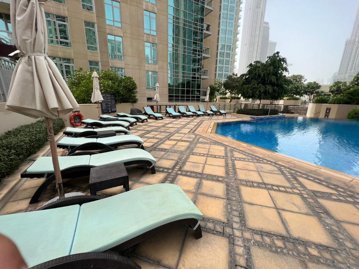 דובאי First Class 2Br With Full Burj Khalifa And Fountain View מראה חיצוני תמונה